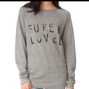 Current/Elliot grey Super Loved sweatshirt size 3